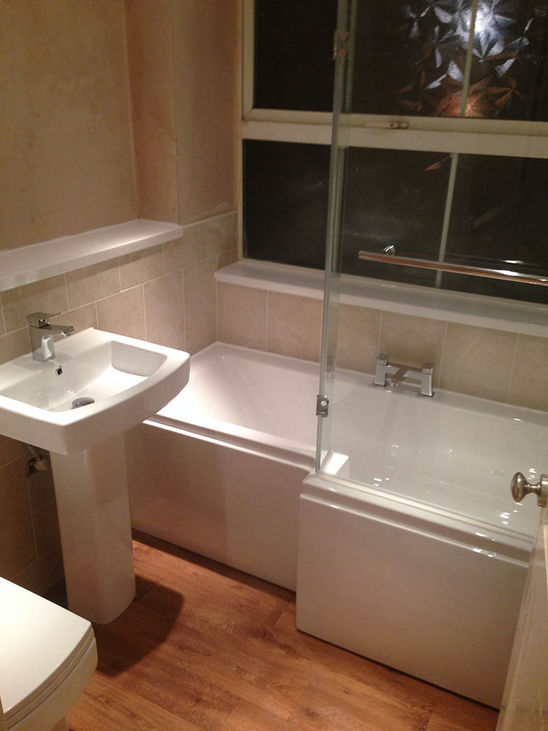bathroom fitting by PW Property Repair