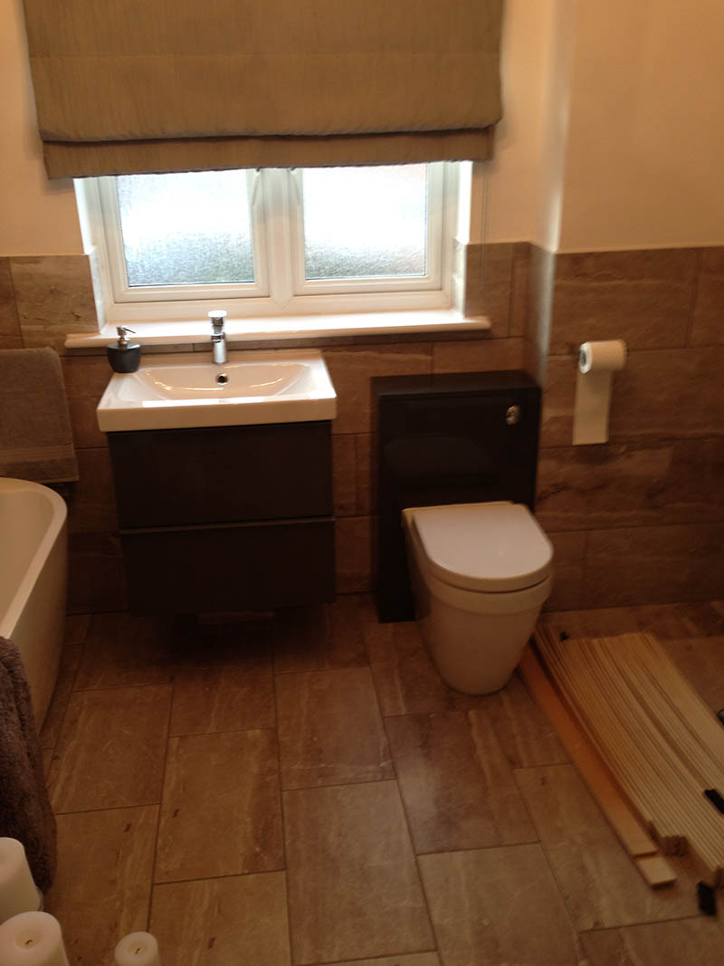 bathroom fitting by PW Property Repair